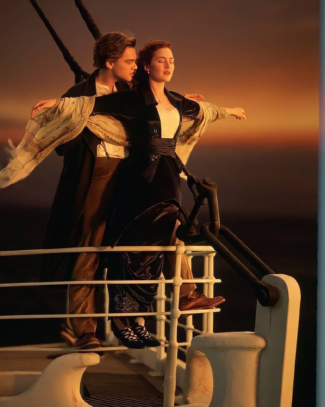 Титаник фото ди каприо и розы