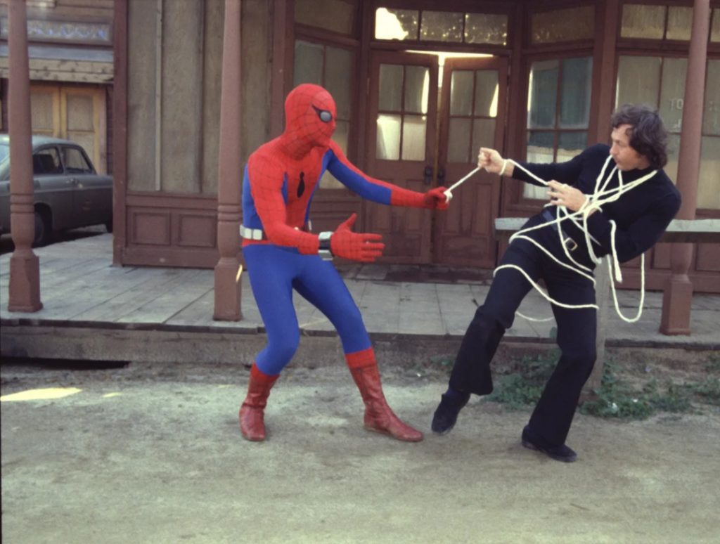 Первый Человек-паук в 1977 году