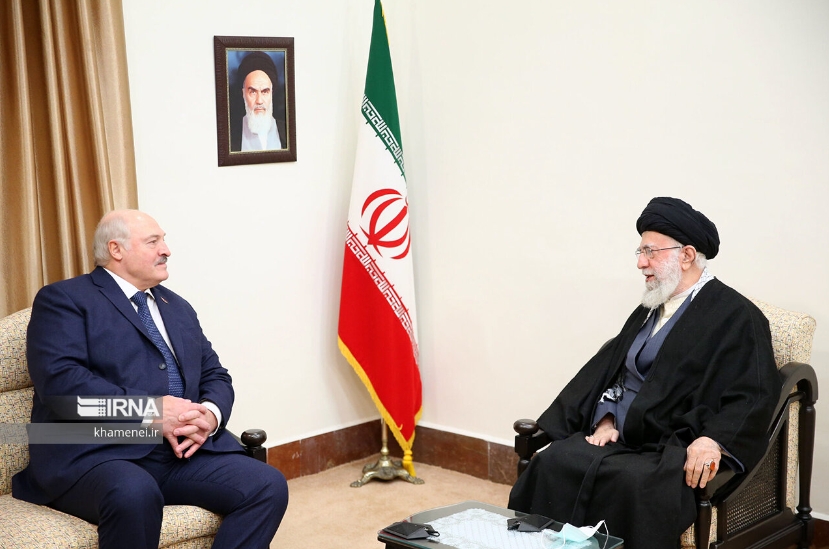 Александр Лукашенко и  Али Хаменеи в марте 2023 года. Встреча в Иране